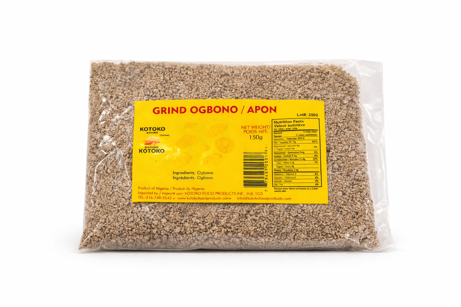 Ground Ogbono (Apon) – 150g