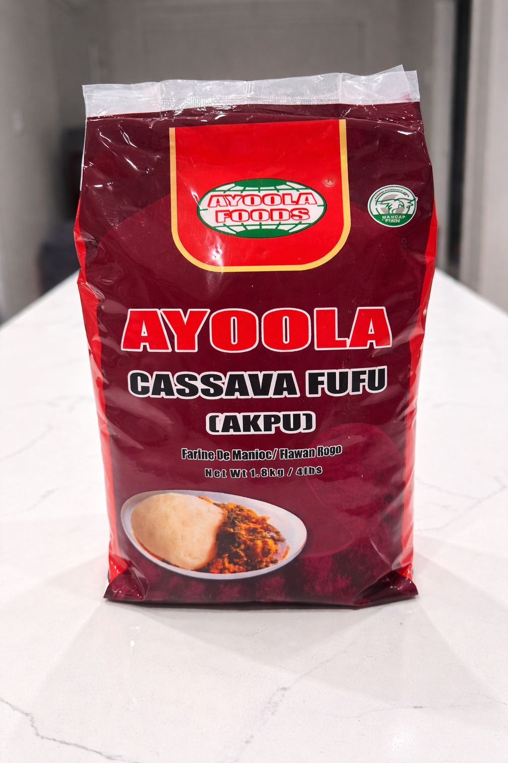 Cassava Fufu (Akpu)