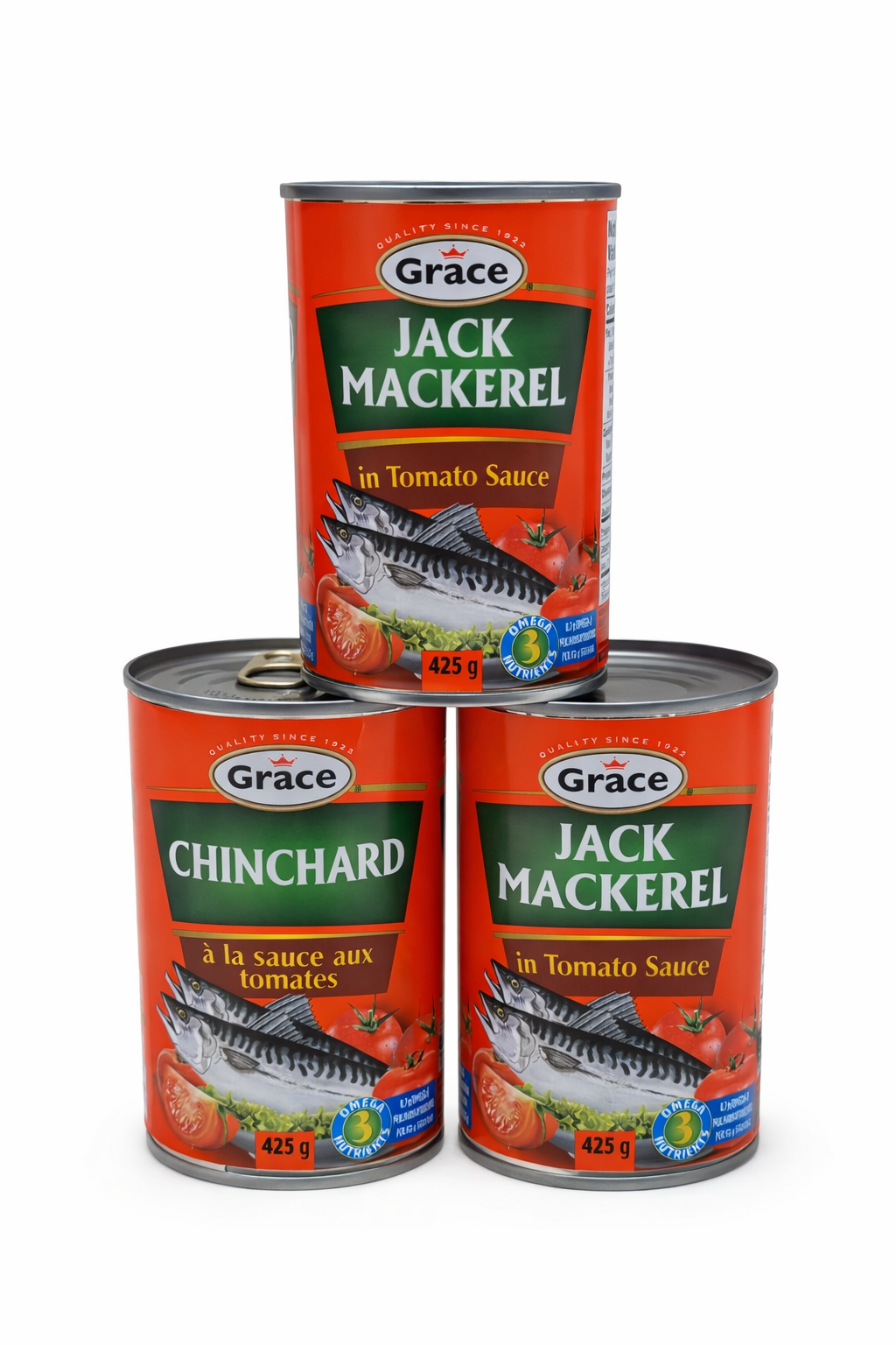 Grace Jack Mackerel in Tomato Sauce – 425g